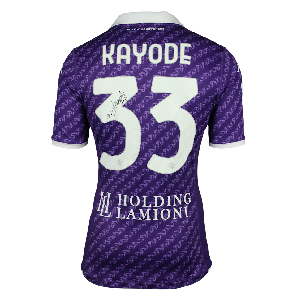 Michael Olabode Kayode Fiorentina shirt
