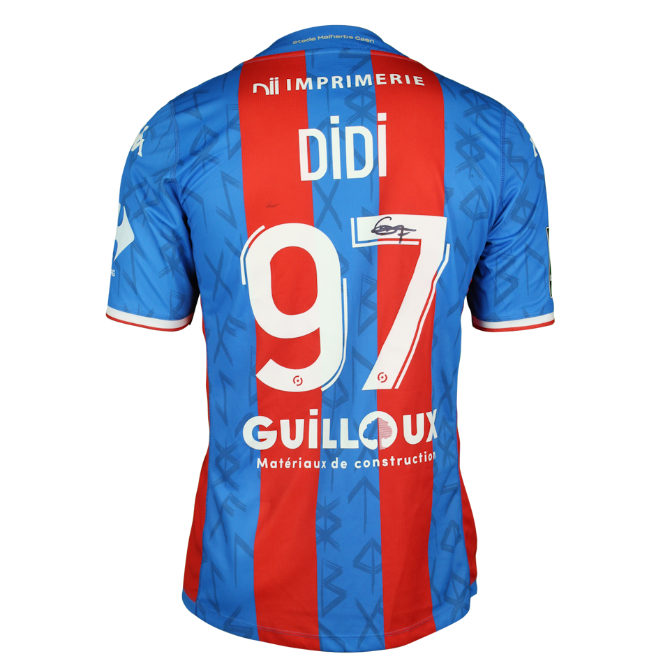 Dieudonné Gaucho Debohi Stade Malherbe Caen shirt