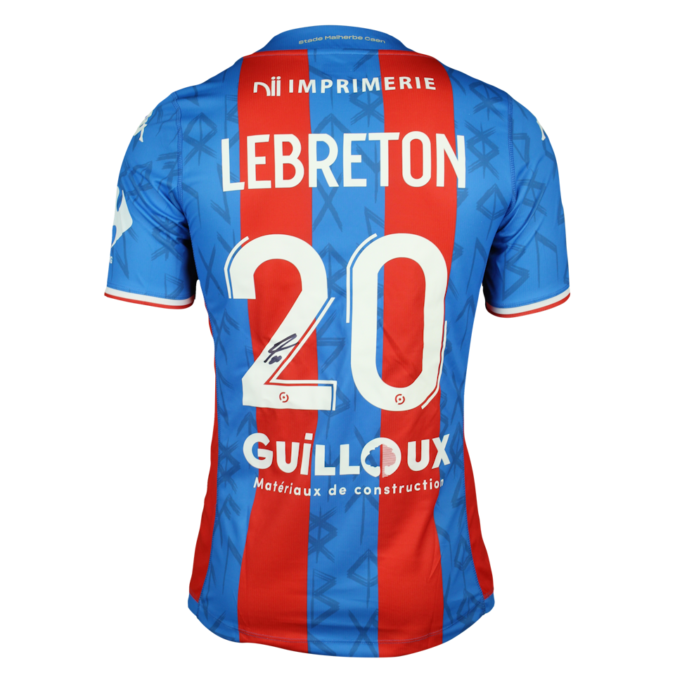 Noé Lebreton Stade Malherbe Caen shirt