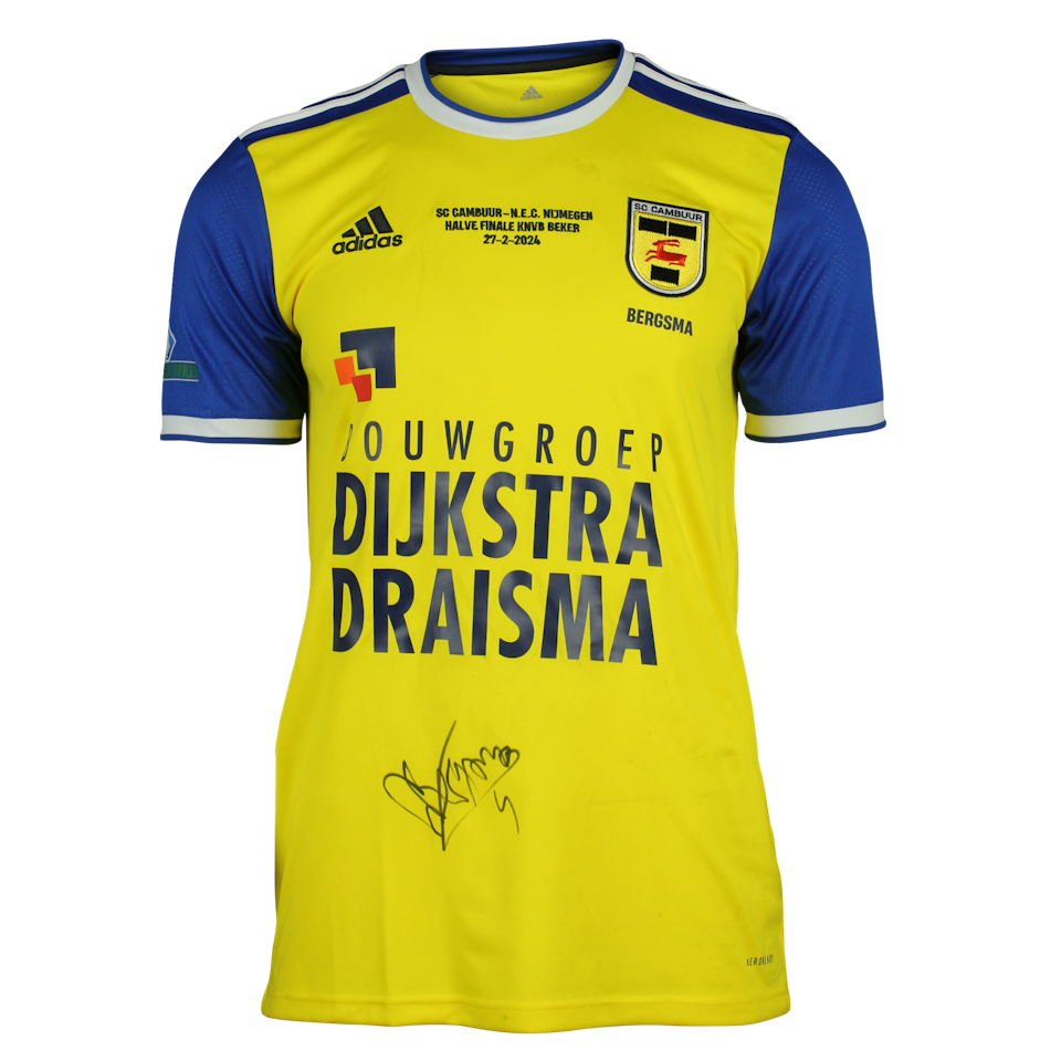 Shirt van Léon Bergsma SC Cambuur