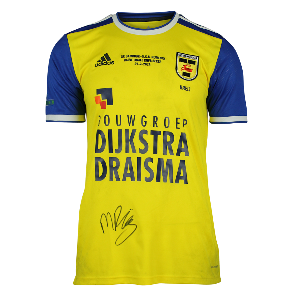 Michael Breij SC Cambuur shirt
