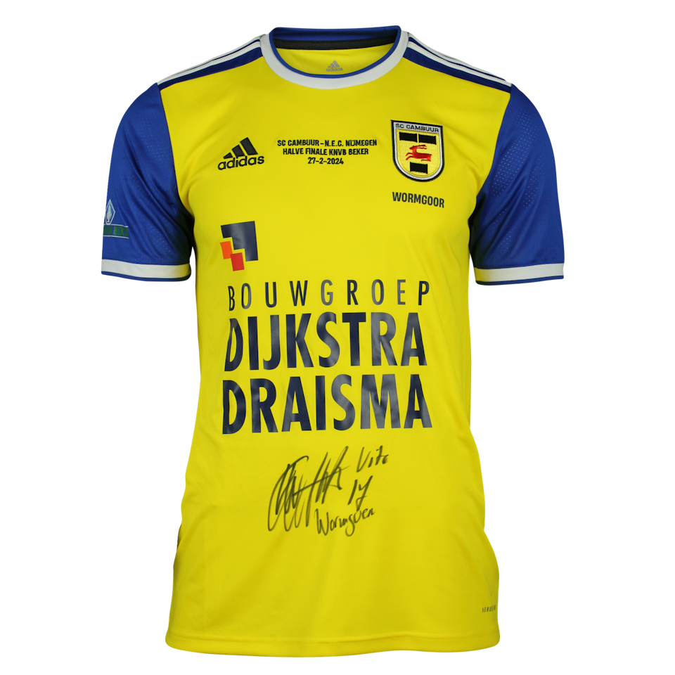 Vito Wormgoor SC Cambuur shirt