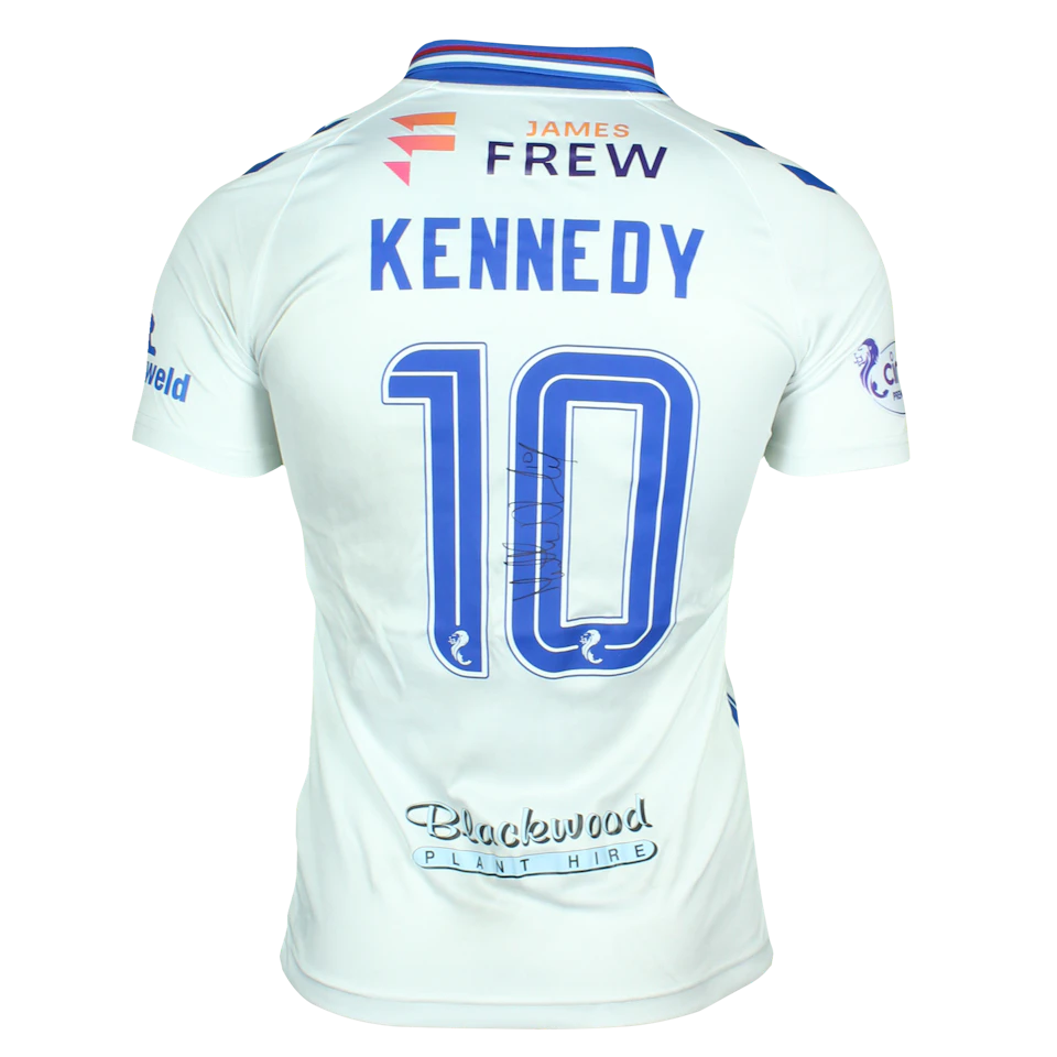 来自Kilmarnock的Matthew Kennedy球衣