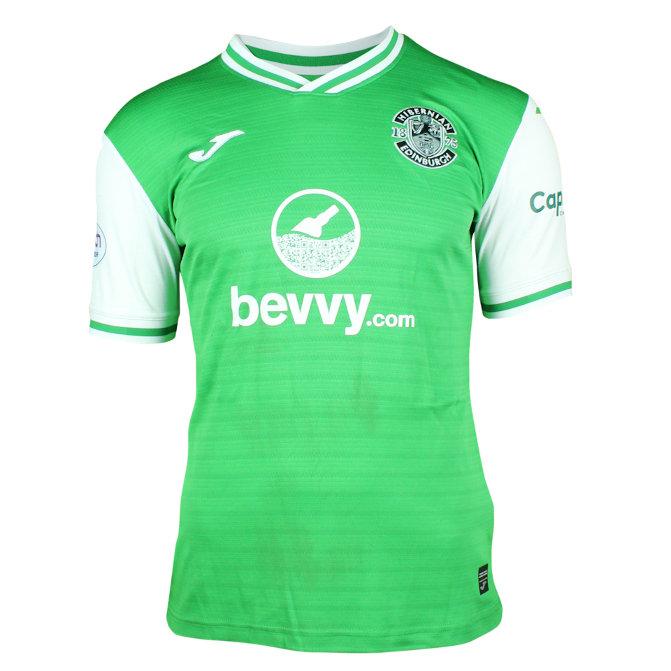 Jordan Obita Hibernian jersey