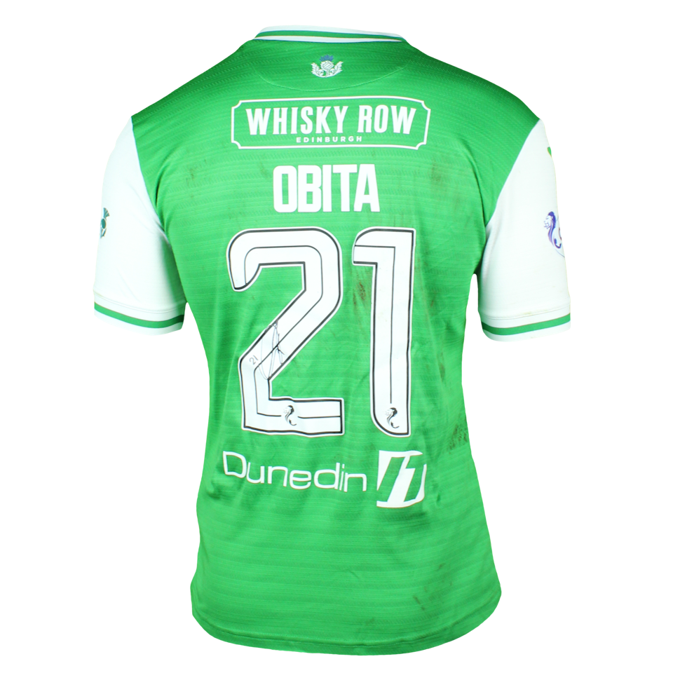 Jordan Obita Hibernian jersey