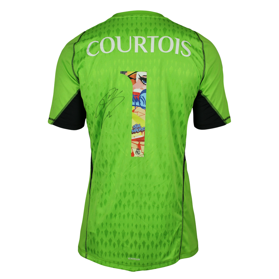 Thibaut Courtois Real Madrid jersey