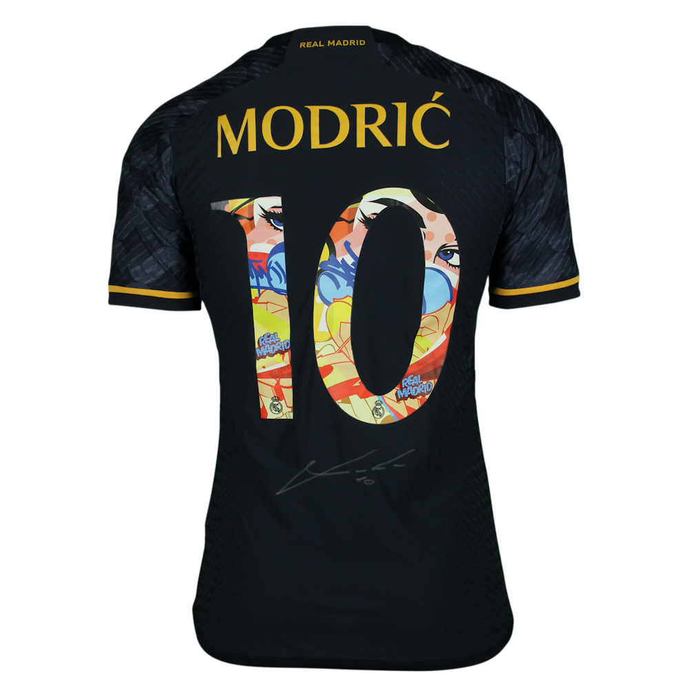 Luka Modrić | Juventus - Real Madrid | MatchWornShirt