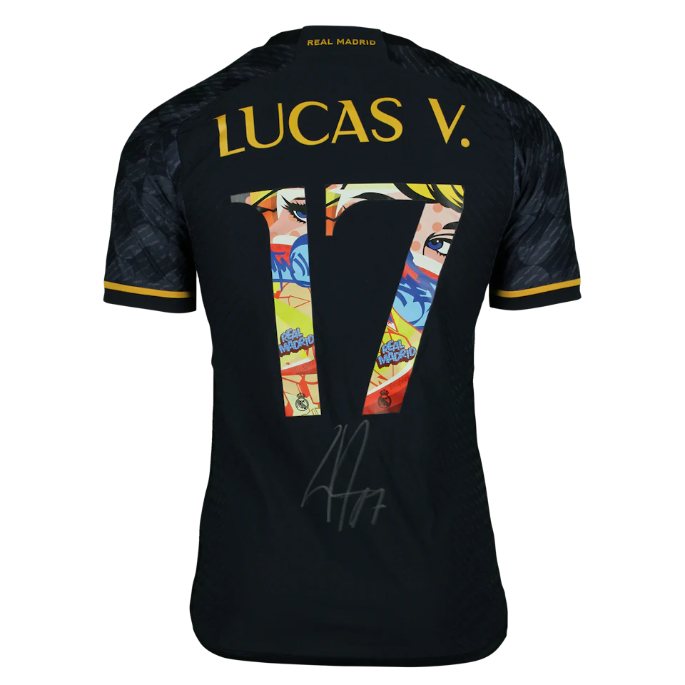 来自Real Madrid的Lucas Vázquez球衣
