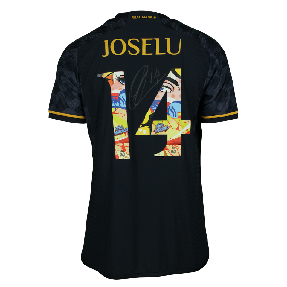 José Luis Sanmartín Mato Real Madrid shirt