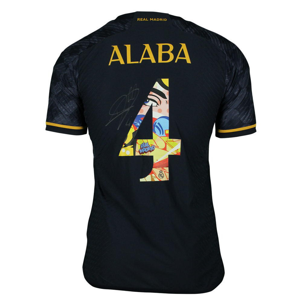 David Alaba | Juventus - Real Madrid | MatchWornShirt