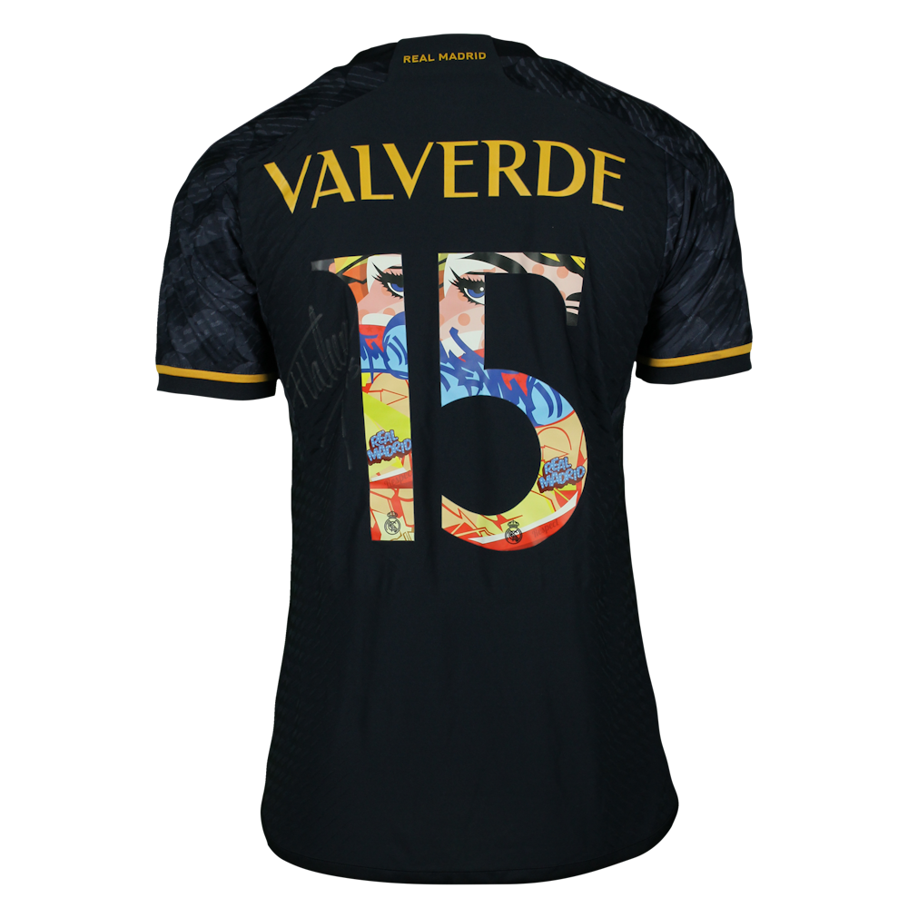 Federico Valverde | Juventus - Real Madrid | MatchWornShirt
