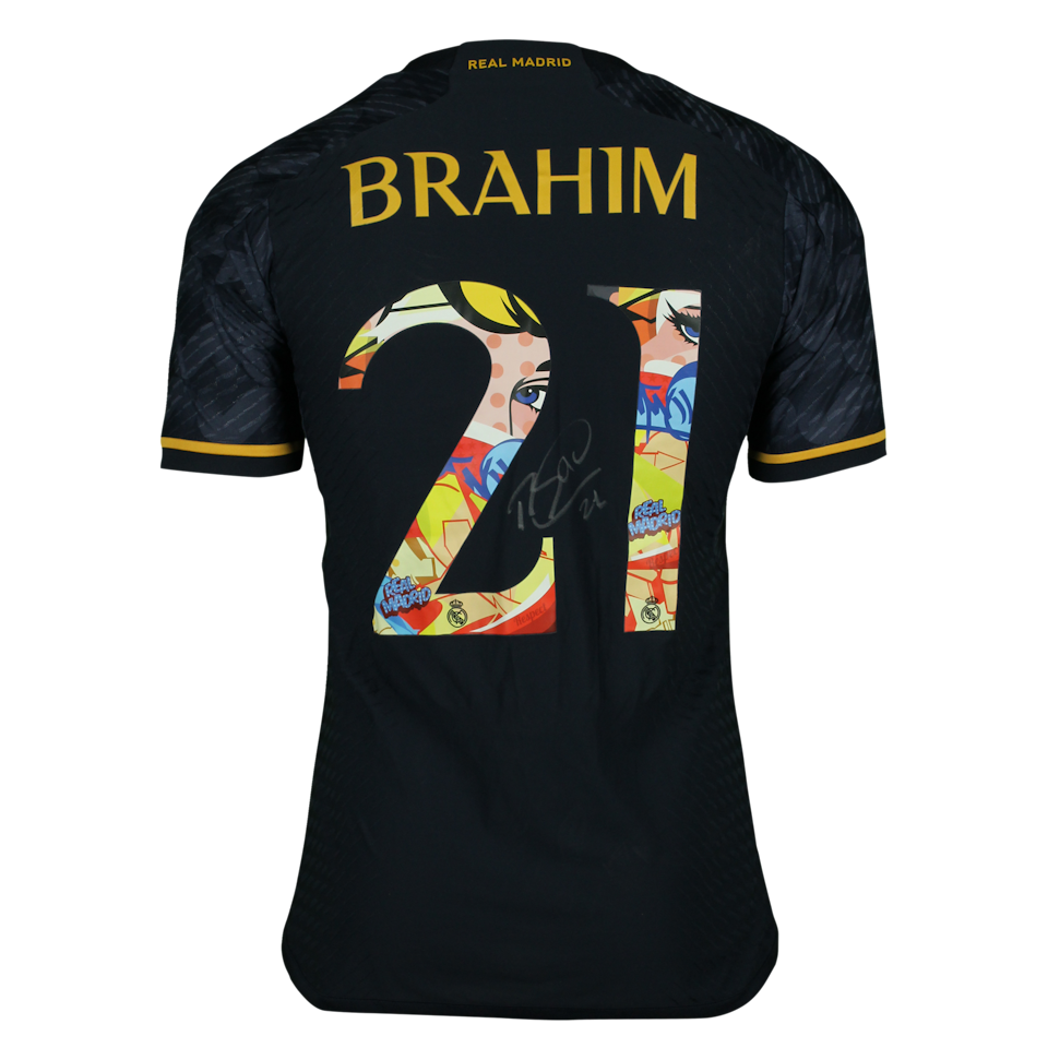 Brahim Diaz Real Madrid jersey