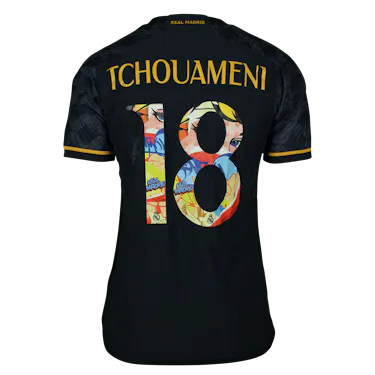 来自Real Madrid的Aurélien Tchouaméni球衣