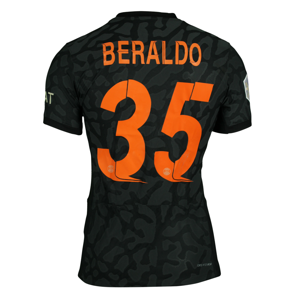 Camisa de Lucas Lopes Beraldo Paris Saint-Germain