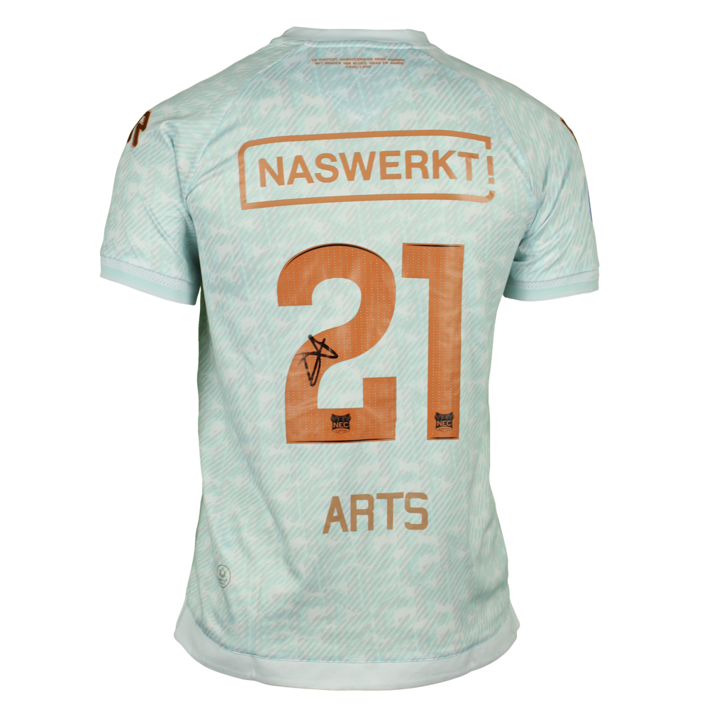 D'Leanu Arts | NEC | FC Volendam - NEC | MatchWornShirt
