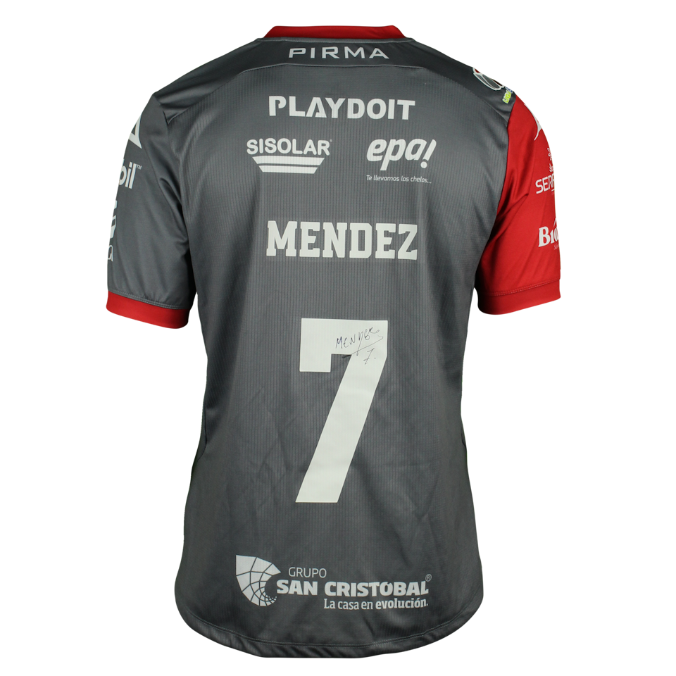 Edgar Antonio Méndez Ortega Necaxa shirt