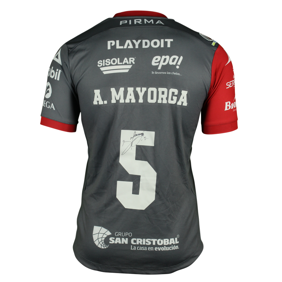 Manuel Alejandro Mayorga Almaráz Necaxa shirt