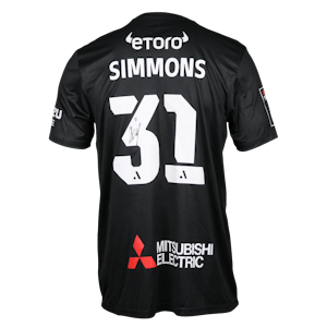 Aidan Simmons Western Sydney Wanderers shirt