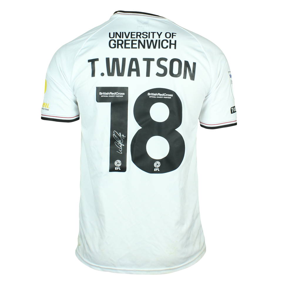 Tennai Watson Charlton Athletic jersey