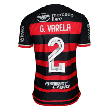 来自Flamengo的Guillermo Varela球衣