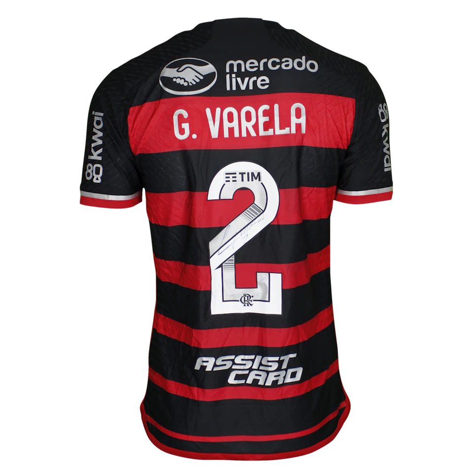 来自Flamengo的Guillermo Varela球衣