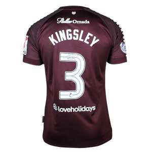 Stephen Kingsley  Heart of Midlothian shirt