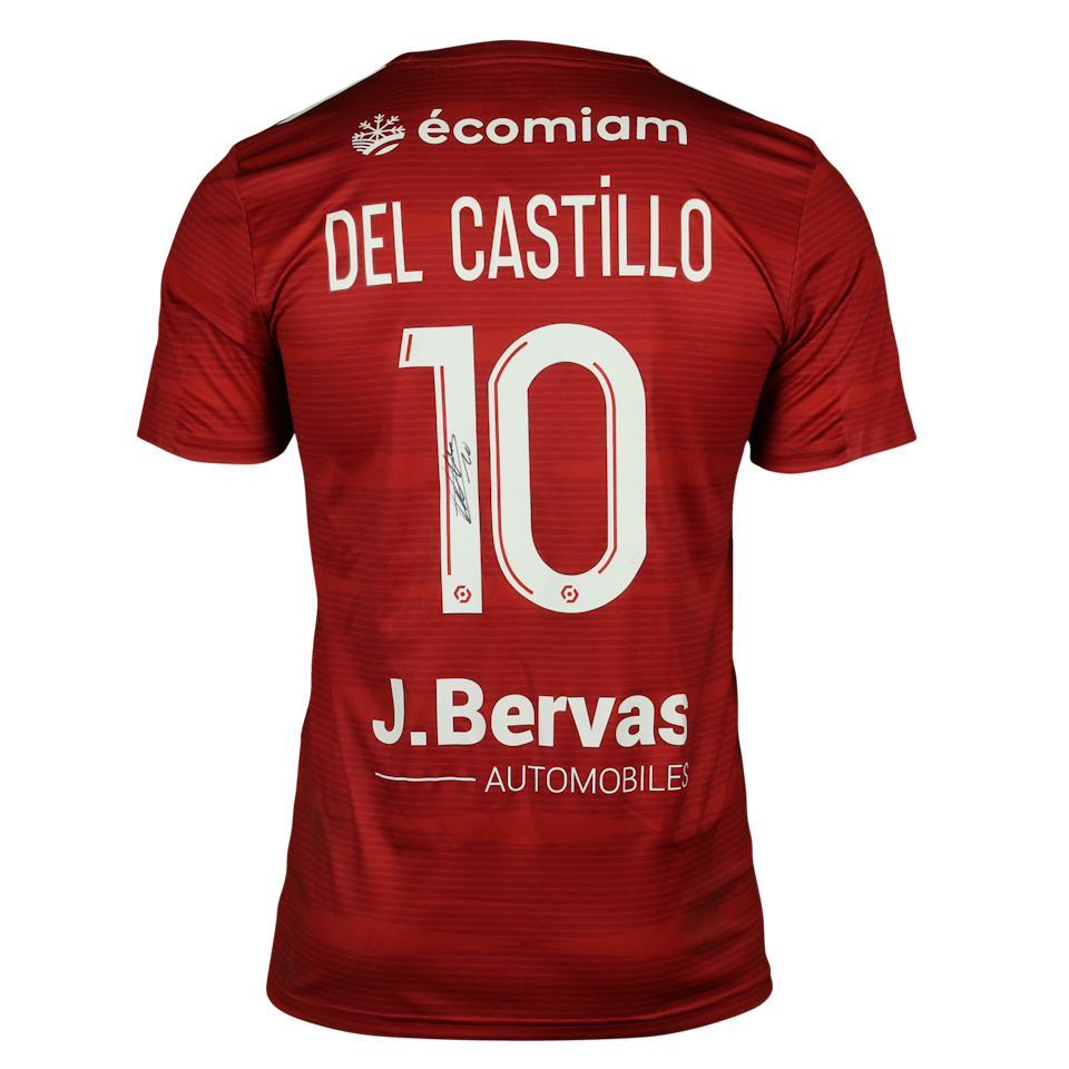 Romain Del Castillo Stade Brestois 29 shirt