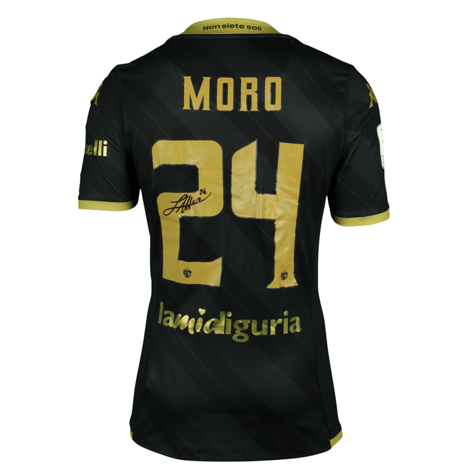 Luca Moro Spezia Calcio jersey