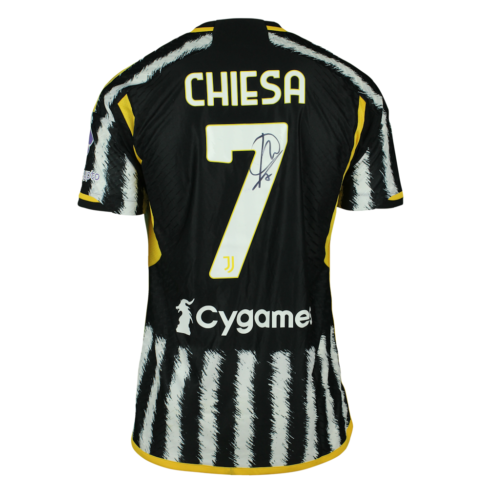 Federico Chiesa | Napoli - Juventus | MatchWornShirt
