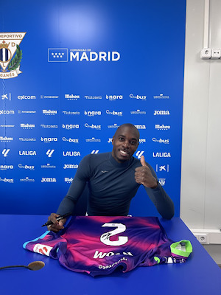 Allan Romeo Nyom CD Leganés shirt