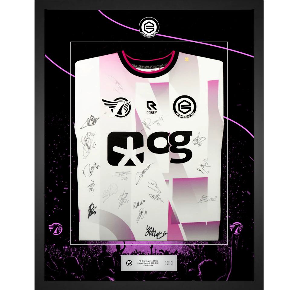 Limited Edition Framed Squad Signed Shirt