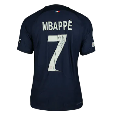 Kylian Mbappé Paris Saint-Germain jersey