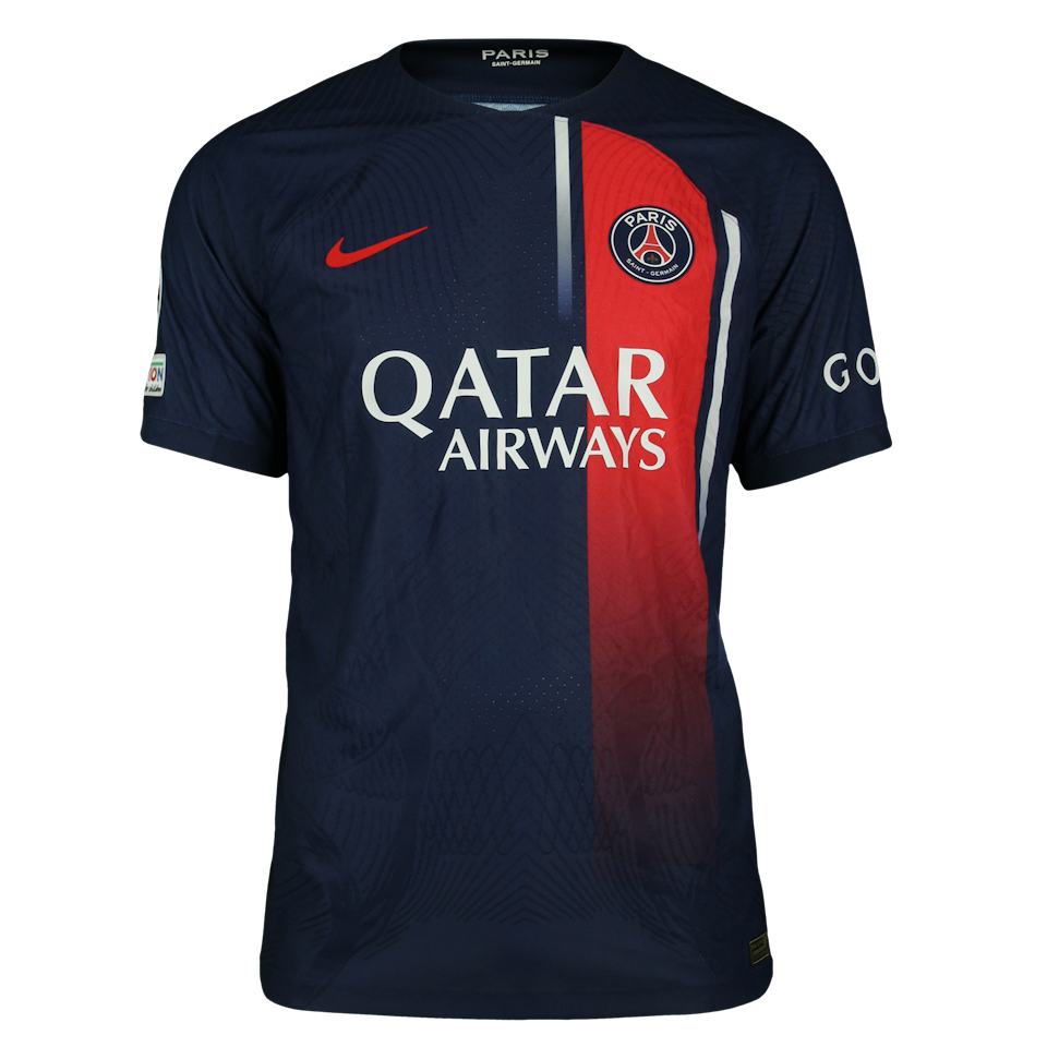 Kylian Mbappé  Paris Saint-Germain shirt