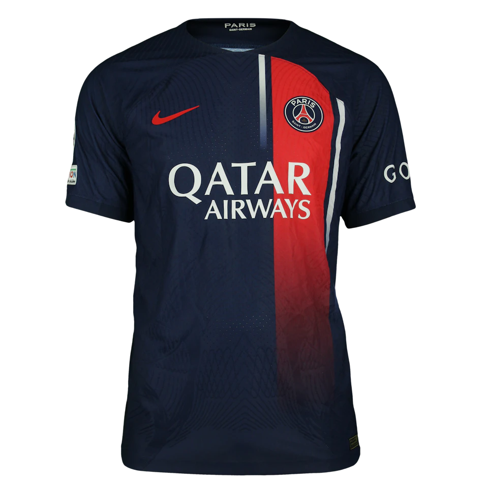 Kylian Mbappé Paris Saint-Germain jersey