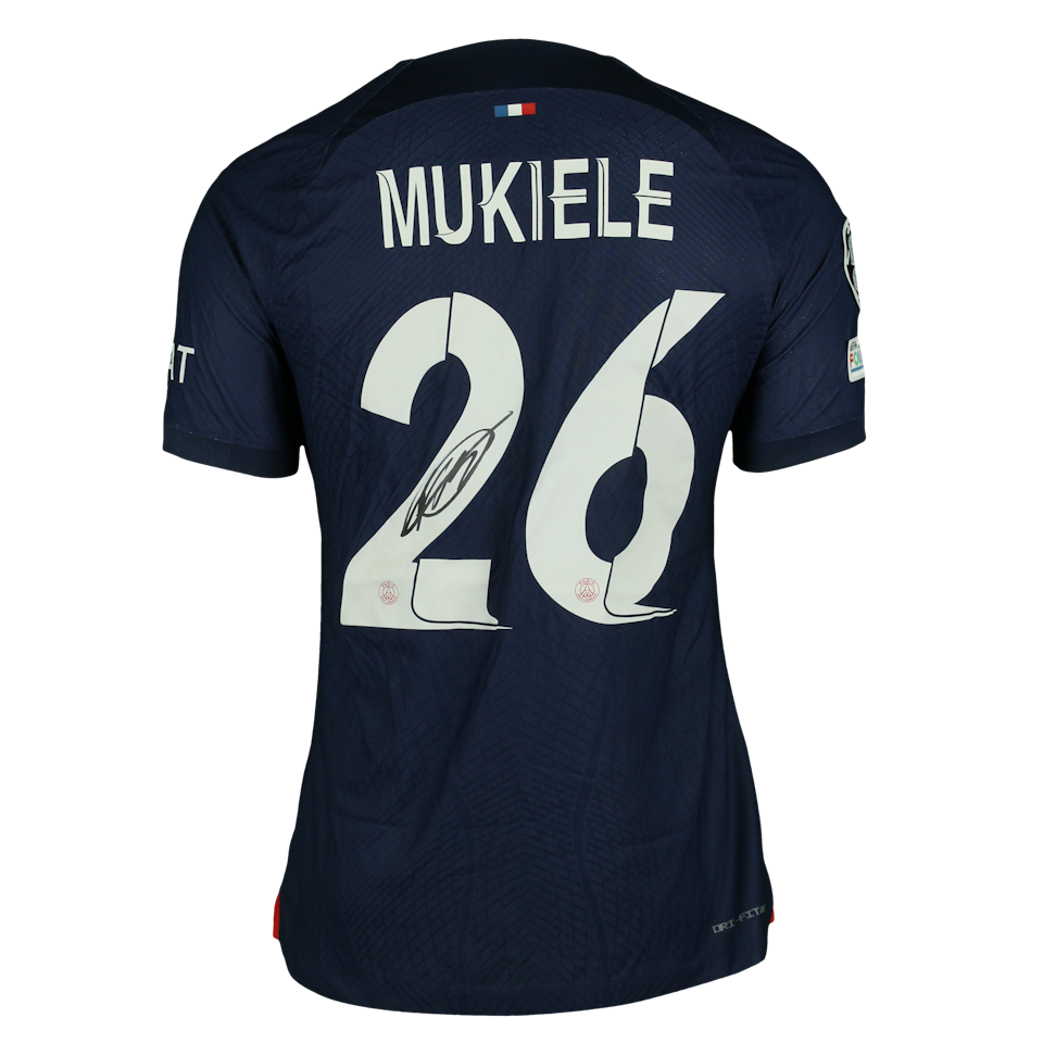 Nordi Mukiele Paris Saint-Germain shirt
