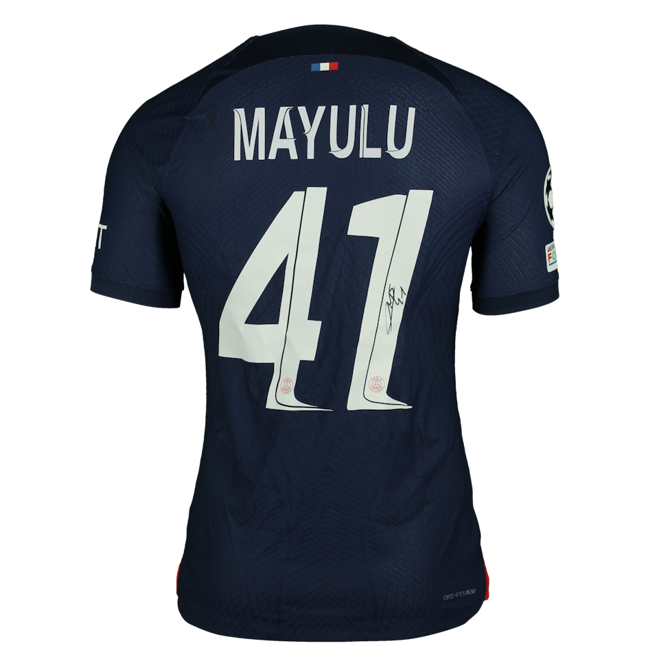 Senny Mayulu Paris Saint-Germain camisa.