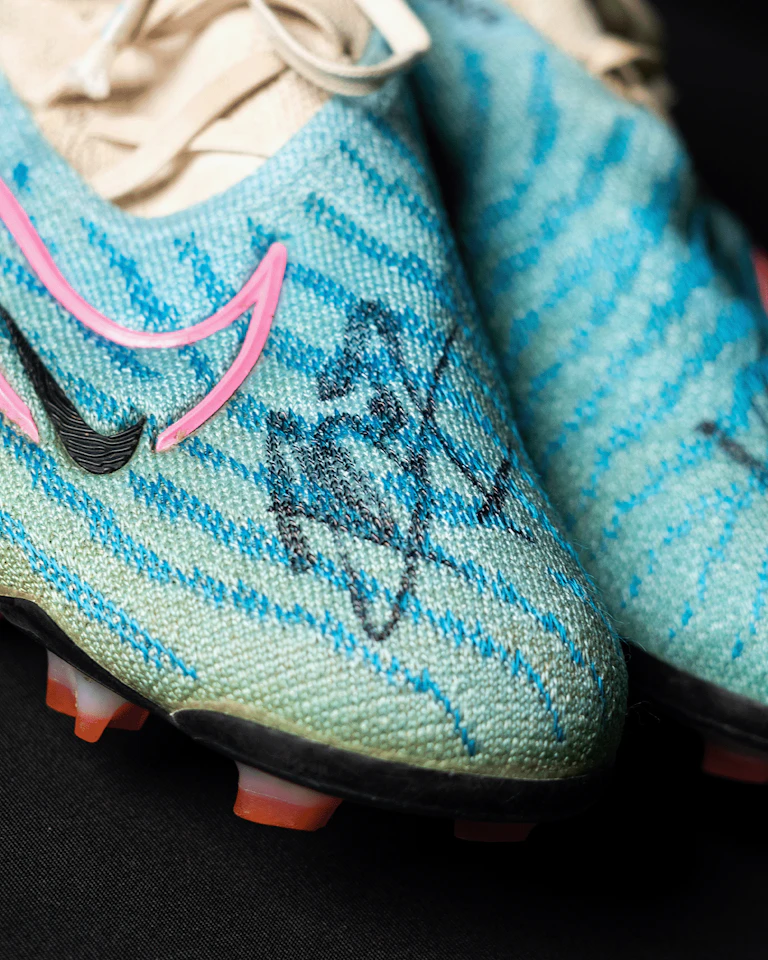 Pedro Neto Signed Match Worn Boots