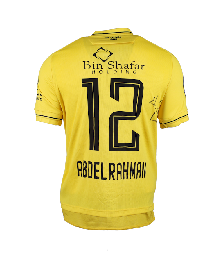 Abdulrahman Saleh Al Wasl shirt