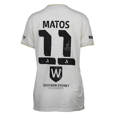 来自Western Sydney Wanderers Women的D. Matos球衣