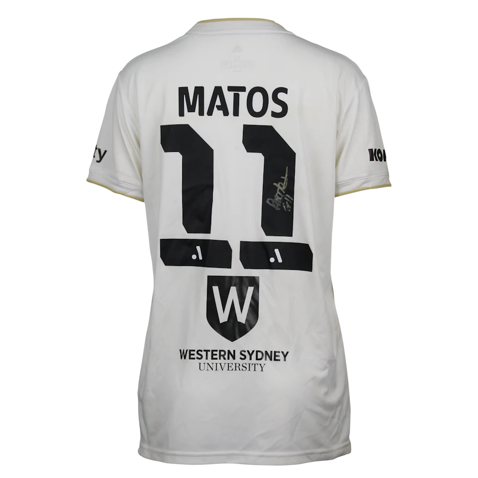 来自Western Sydney Wanderers Women的D. Matos球衣
