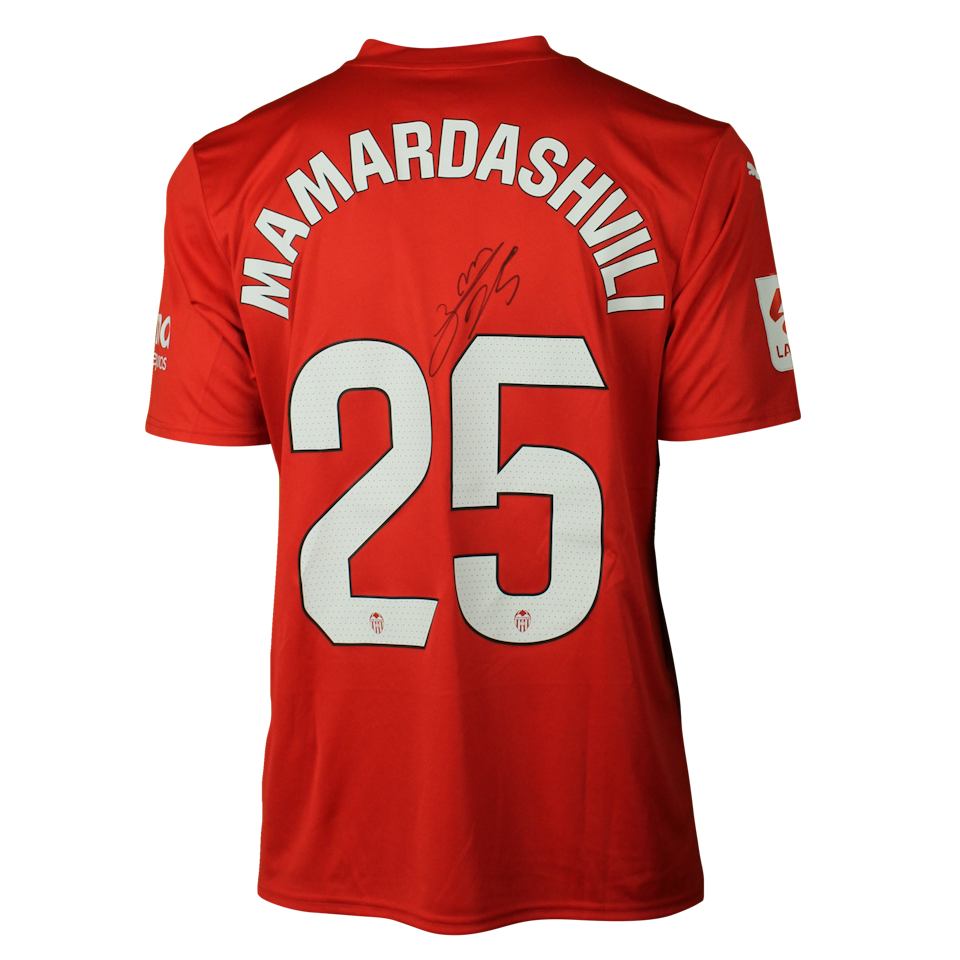 Giorgi Mamardashvili Valencia CF jersey