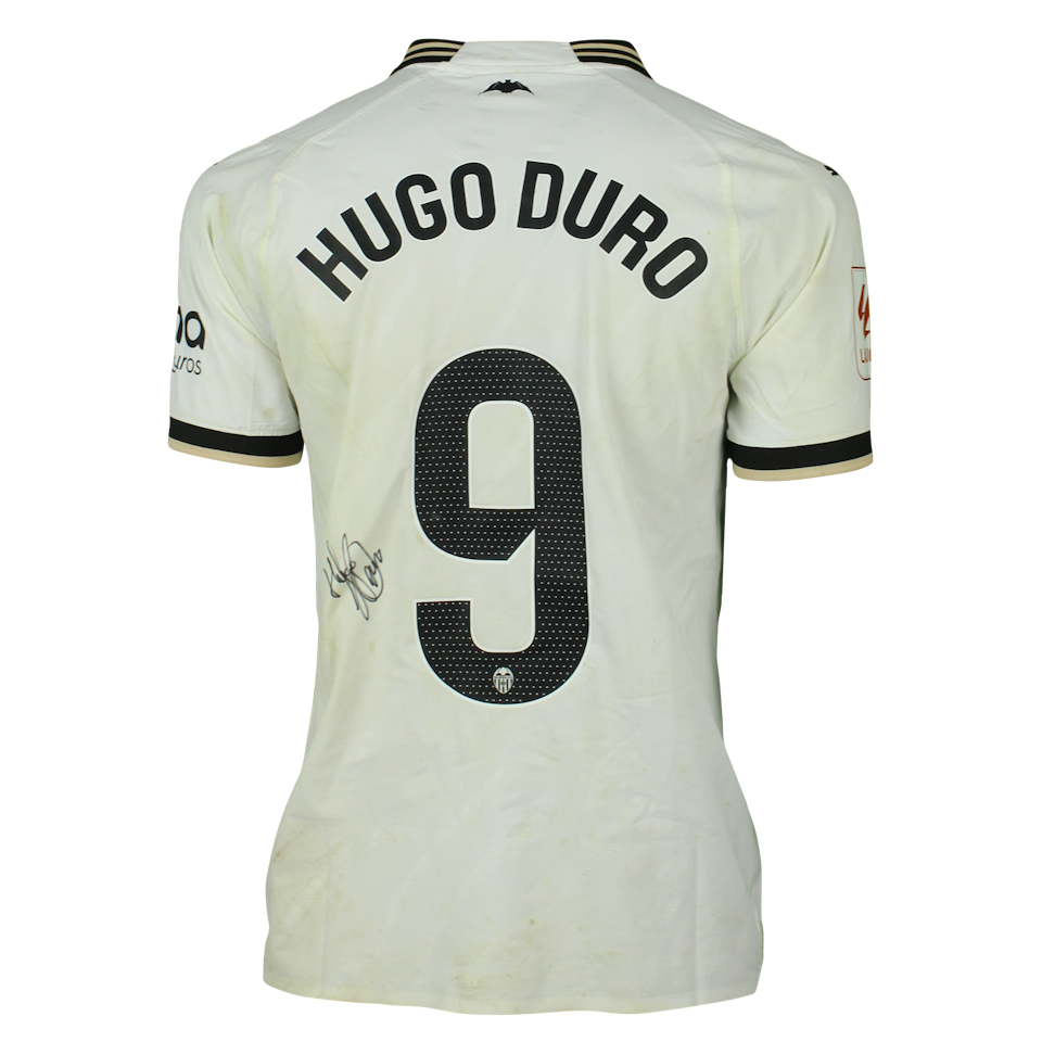 Hugo Duro Perales Valencia CF shirt