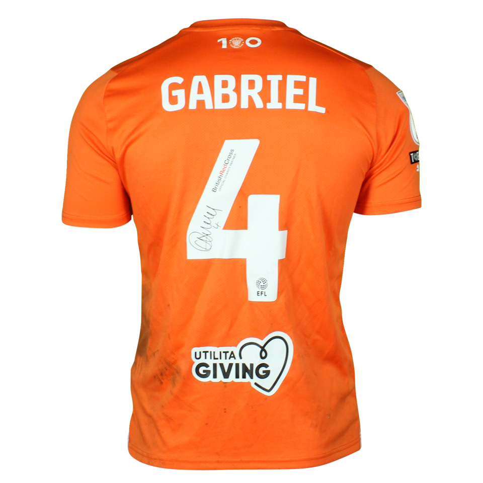 Jordan Gabriel Blackpool shirt