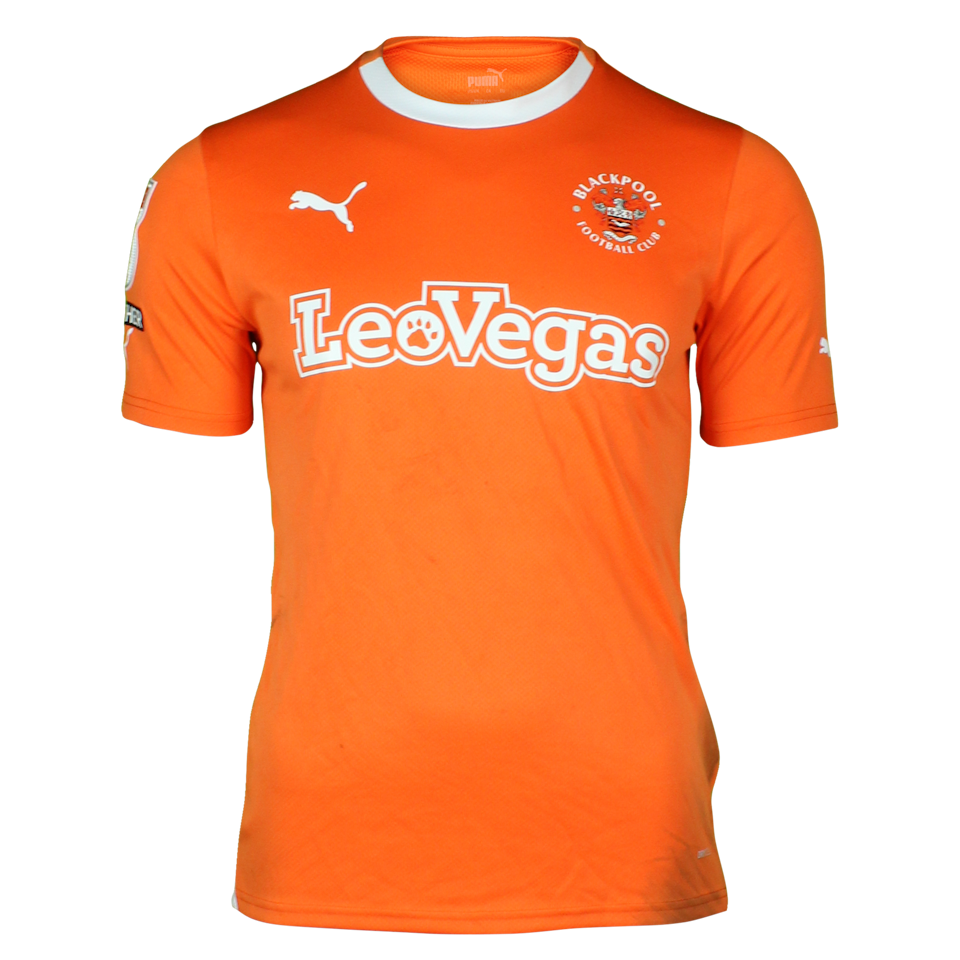 Jordan Gabriel Blackpool shirt