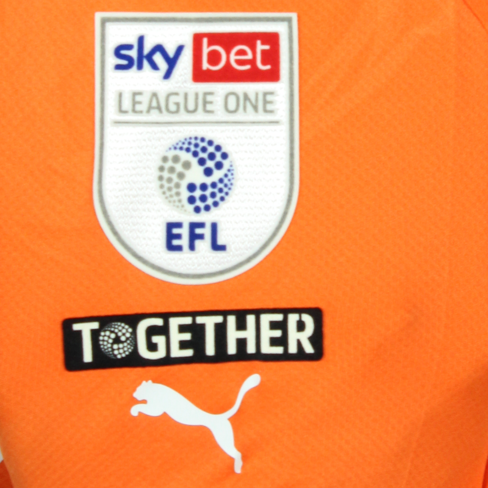 Jordan Gabriel Blackpool shirt