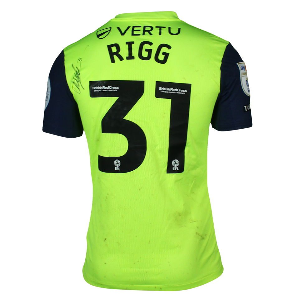 Sunderland 팀의 Chris Rigg 셔츠