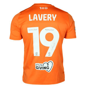 Shayne Lavery Blackpool jersey