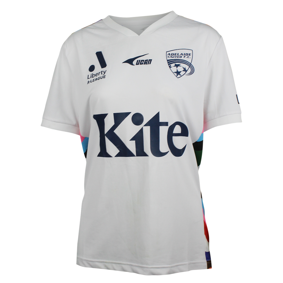 Adelaide United Women 팀의 Nanako Sasaki 佐々木菜捺子 셔츠
