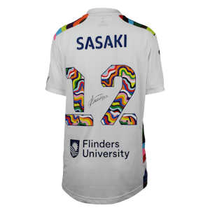 Adelaide United Women 팀의 Nanako Sasaki 佐々木菜捺子 셔츠