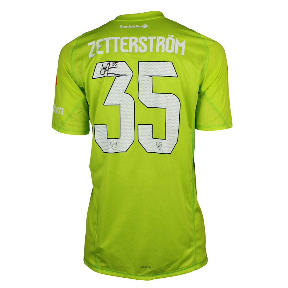 Jacob Widell Zetterström | Djurgården - Degerfors | MatchWornShirt